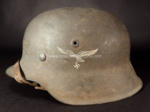 M 40 SD Luftwaffe Q-62 Helmet- Luftwaffe