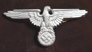 German WWII SS Skull & Eagle Flag - Reddick Militaria